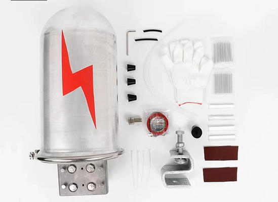 جعبه مشترک AJS Metal برای اتصالات سخت افزاری OPGW خاصیت آب بندی خوب ضد آب